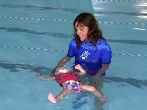 Young Children Learning Life-Saving Swimming Lessons In New Jersey